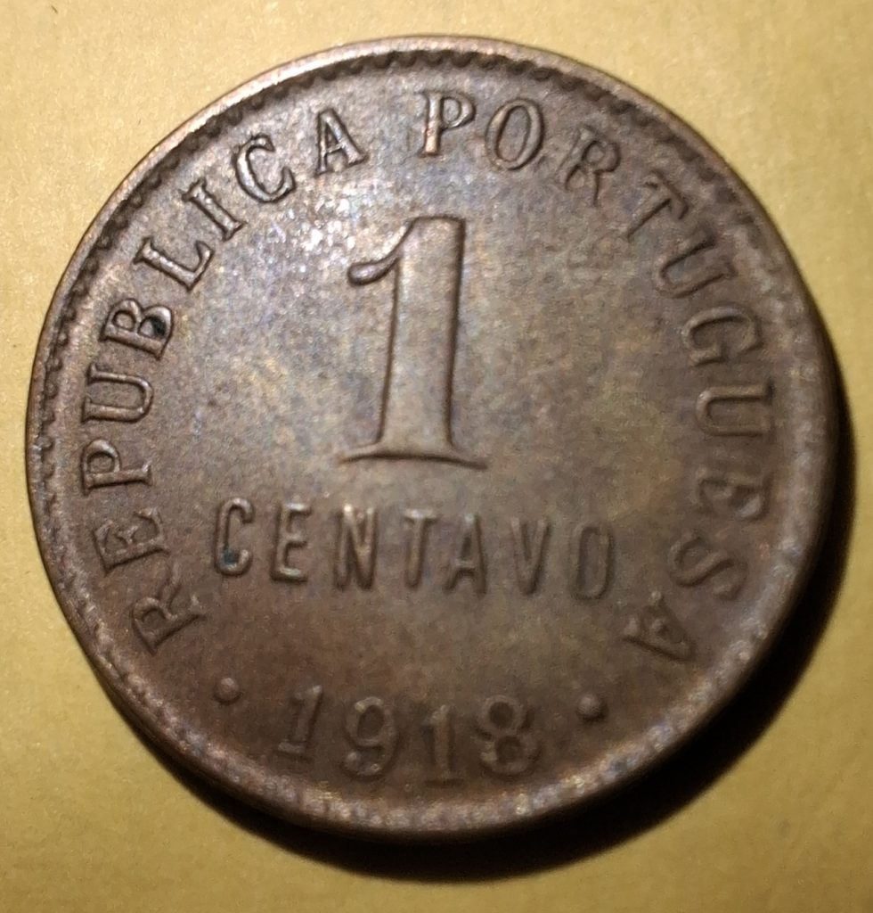 1 Centavo 1918 Portugal