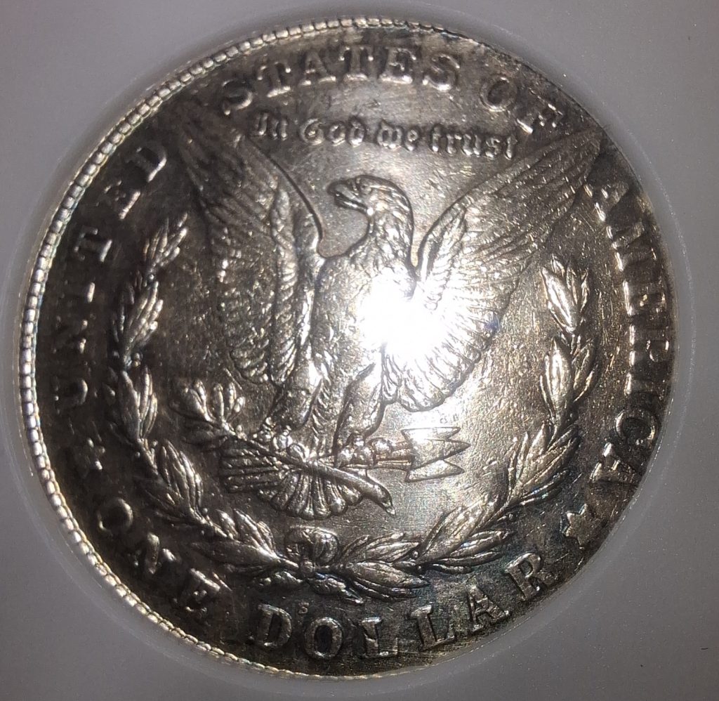 One Dollar 1921 Morgan S dos Estados Unidos da America (USA) – História, características, variantes e valor numismático