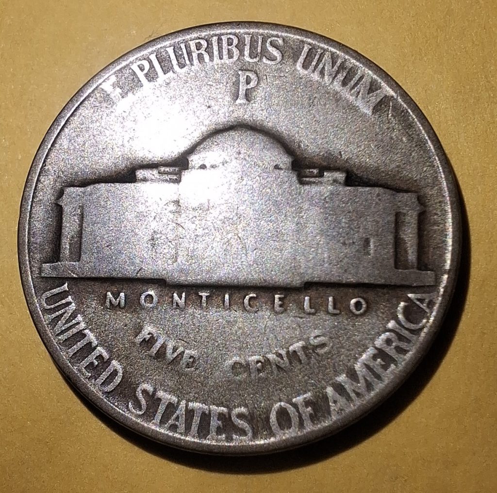 5 cents 1942 Usa
