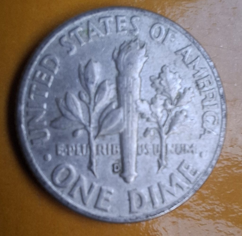 One Dime 1950 prata Estados Unidos da América