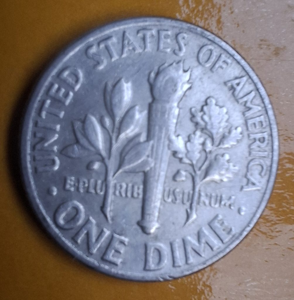 One Dime 1951 prata Estados Unidos da América – Roosevelt – História, detalhes e valor