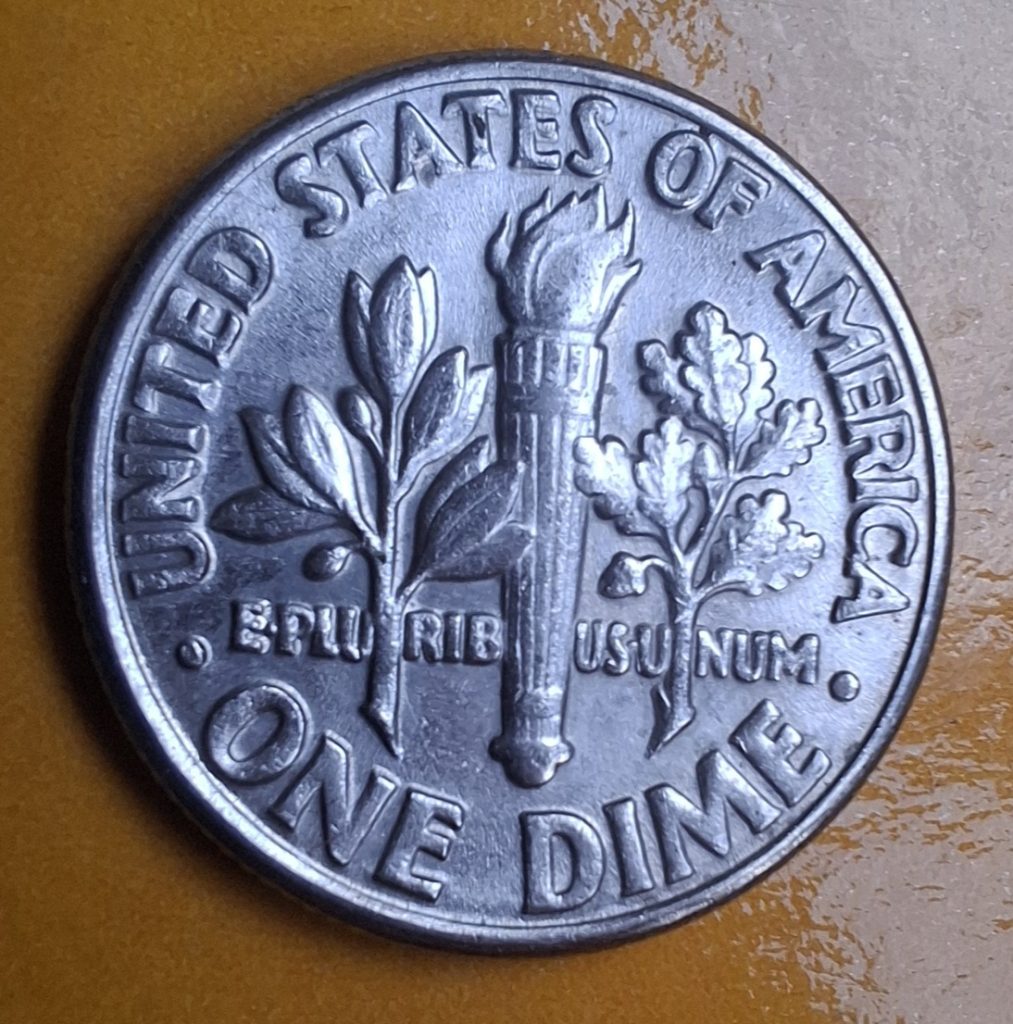 10 cêntimos de dólar 1984 dos Estados Unidos da América