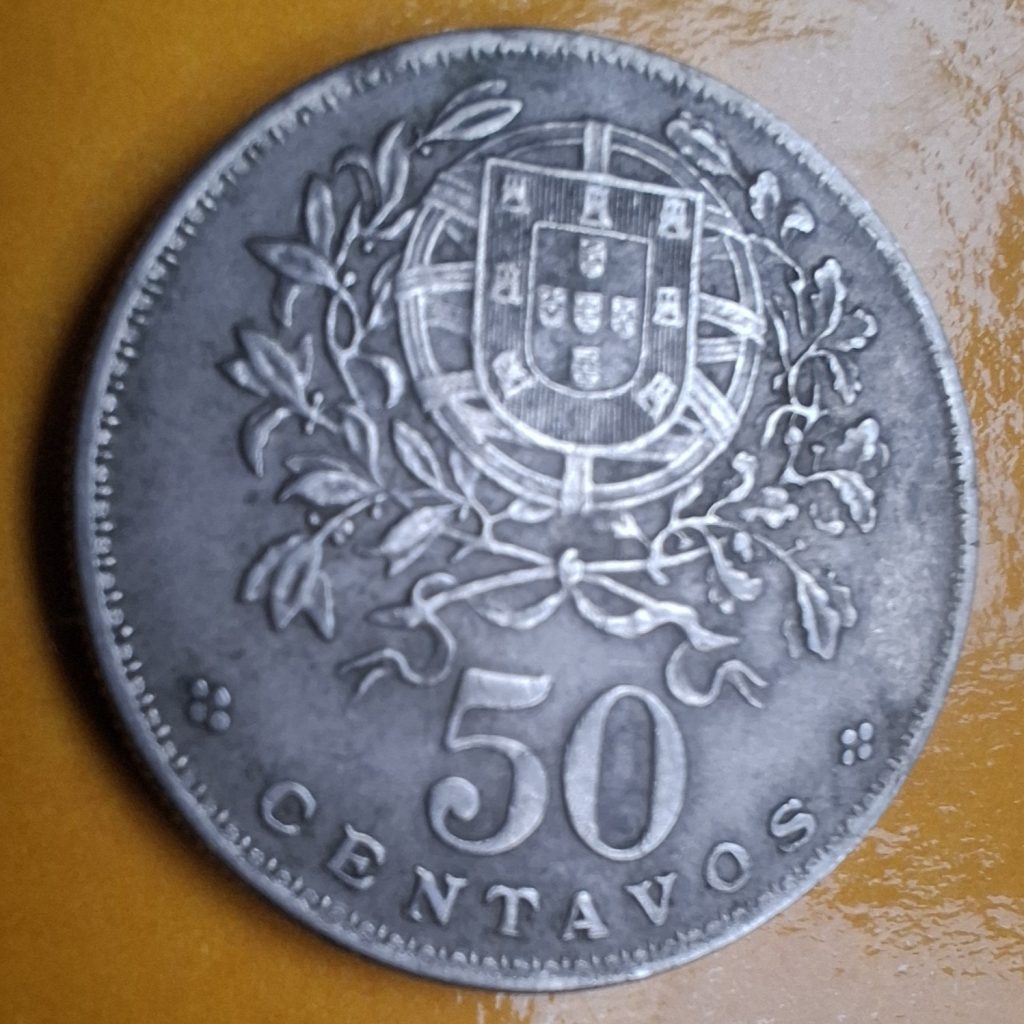 50 centavos 1968 da Portugal