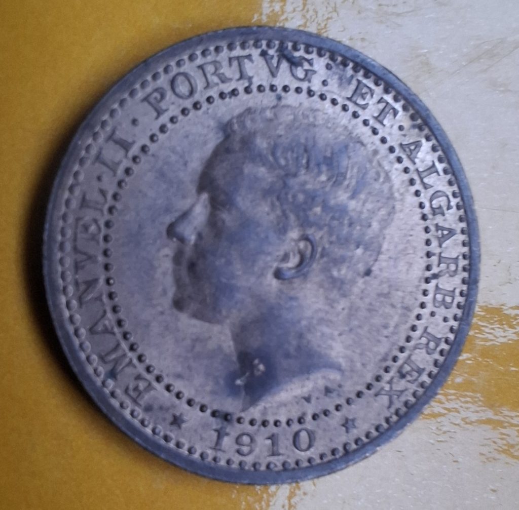 5 Réis 1910 de Portugal