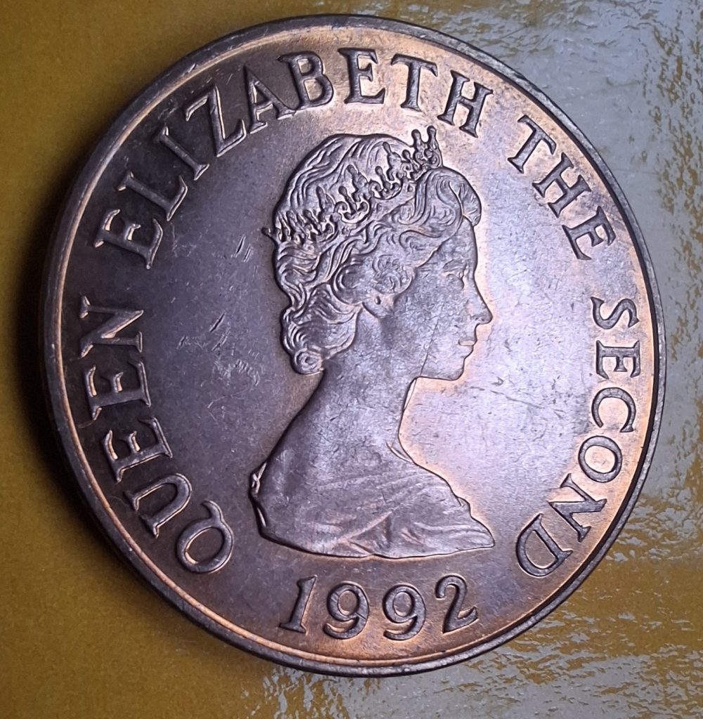 Two Pence 1992 de Bailiwick of Jersey