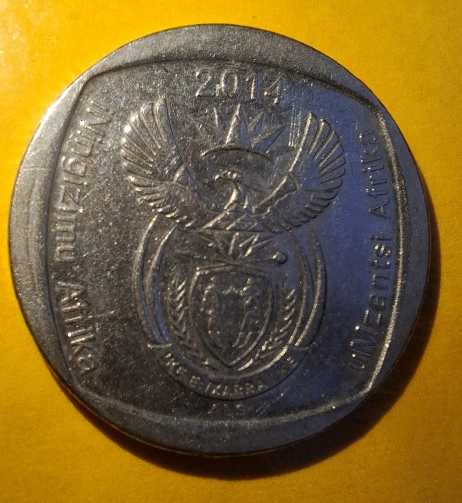 2 Rand 2014 da África do Sul