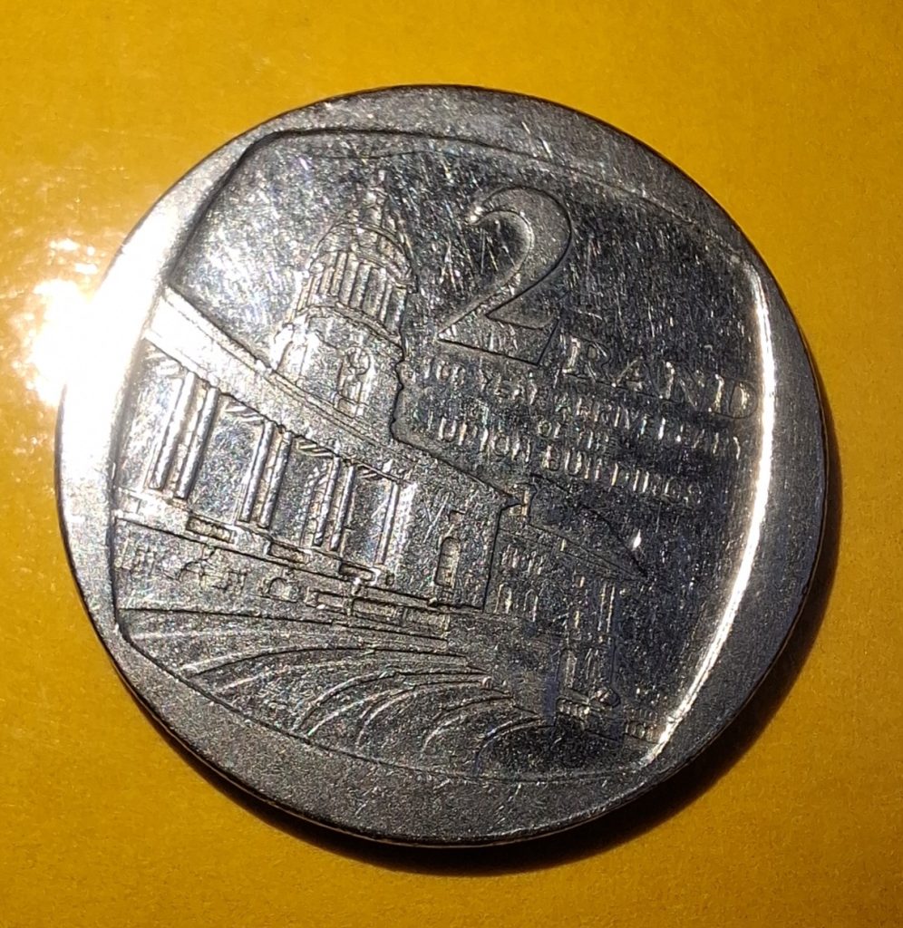 2 Rand 2014 da África do Sul