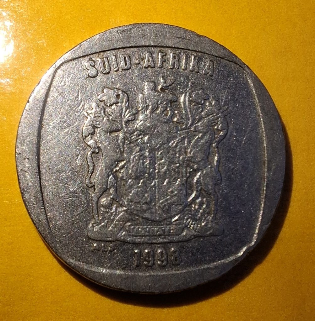 1 Rand da Africa do Sul