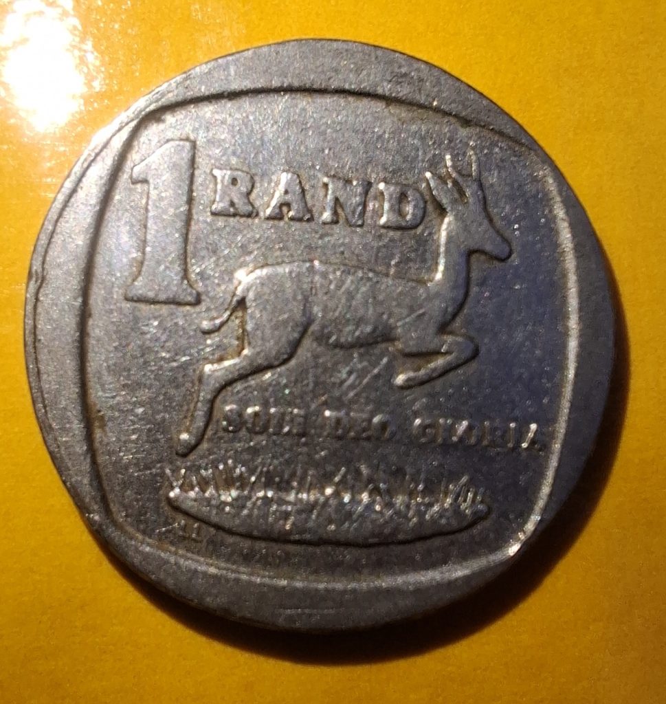 1 Rand da Africa do Sul