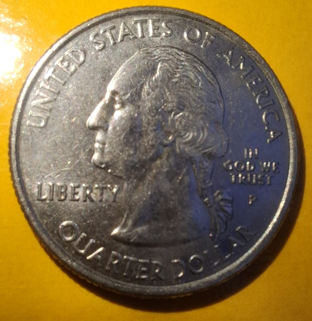 25 cêntimos Quarter Dollar da série 50 State Quarters Program