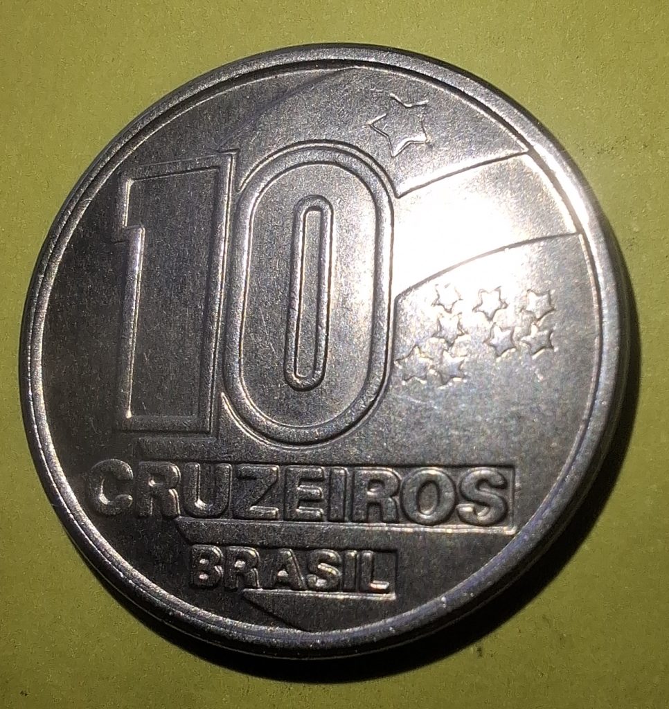 10 Cruzeiros de 1990 do Brasil