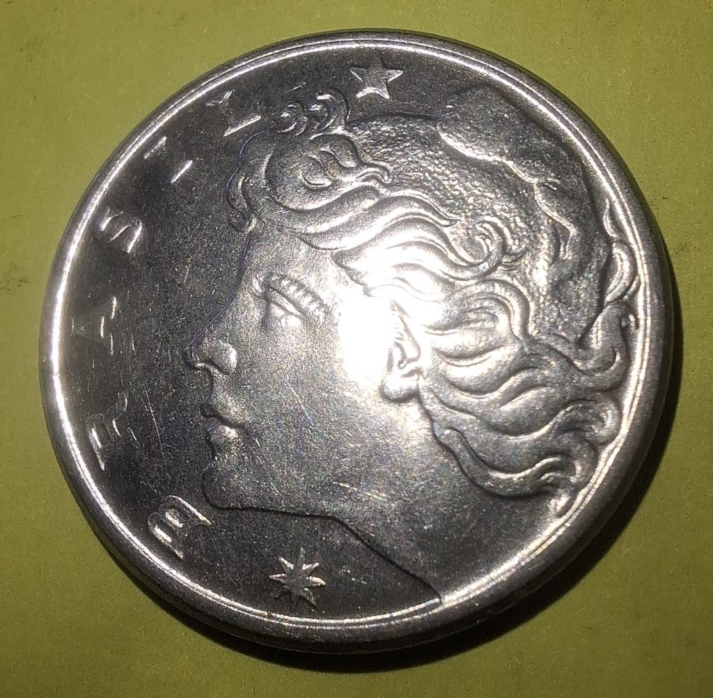 20 Centavos de 1976 do Brasil