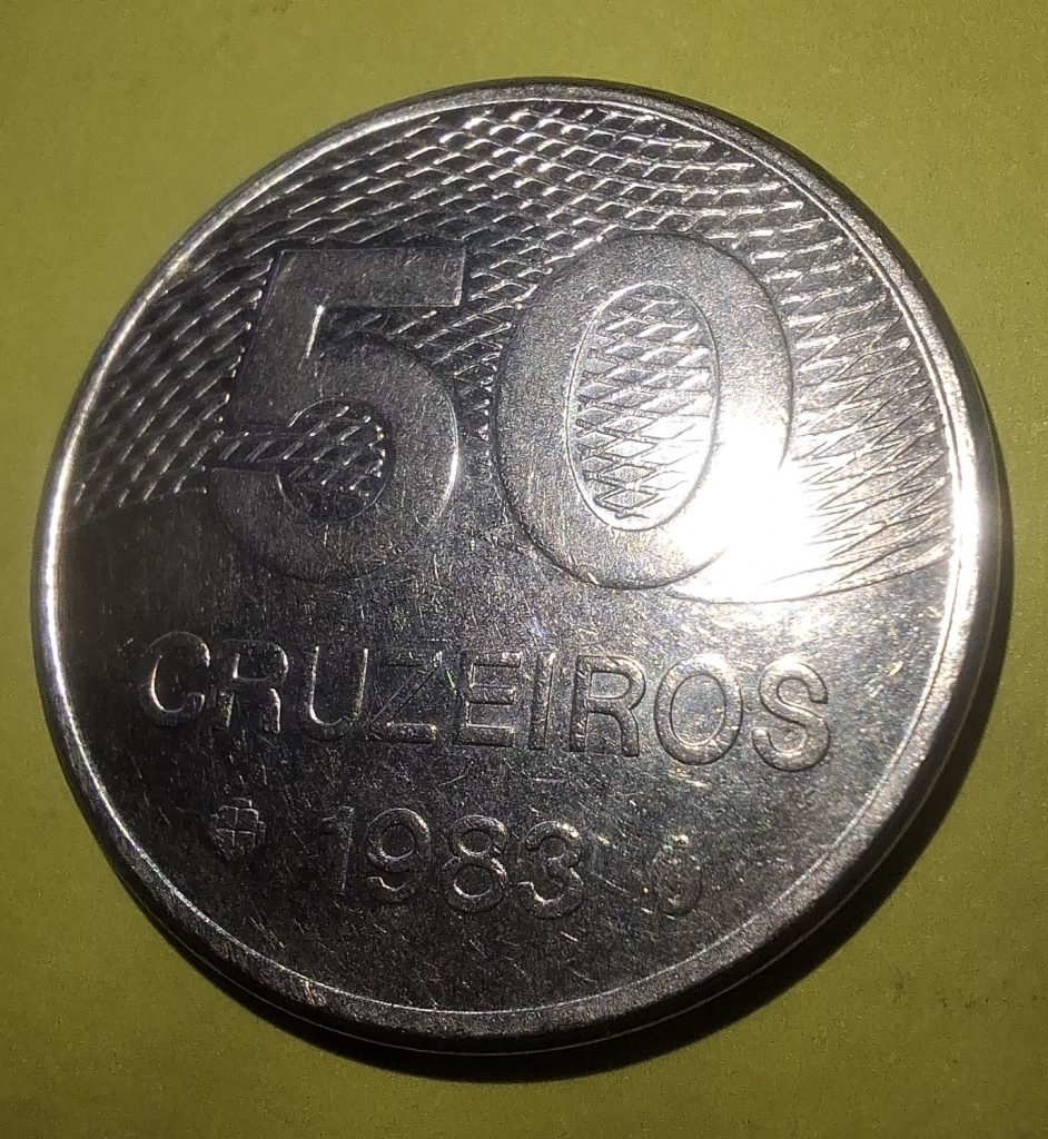 50 Cruzeiros de 1983 do Brasil