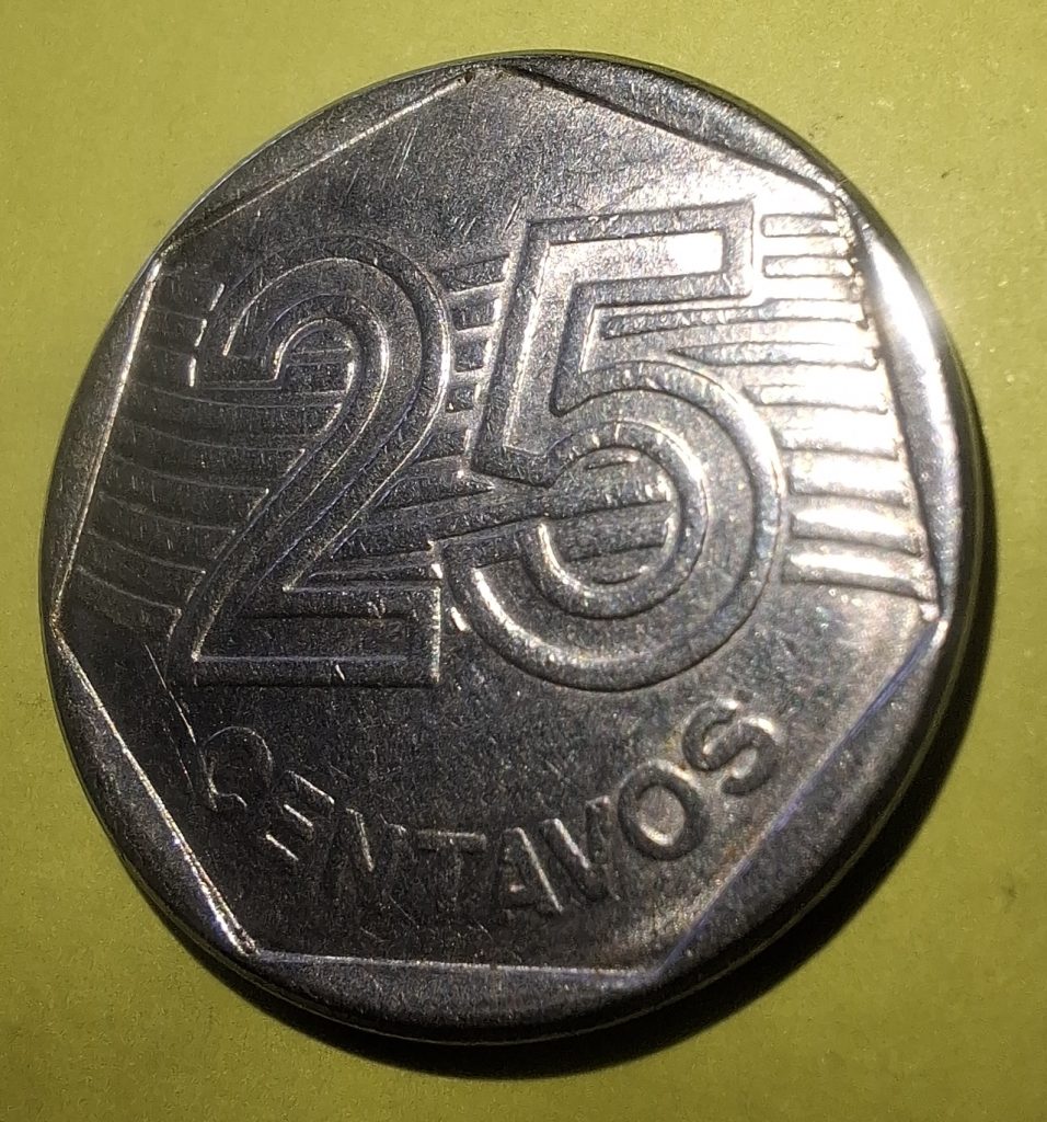 25 Centavos de 1995 do Brasil