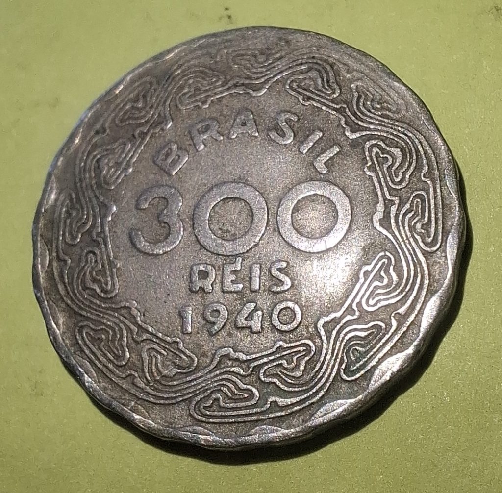 300 Réis 1940 do Brasil
