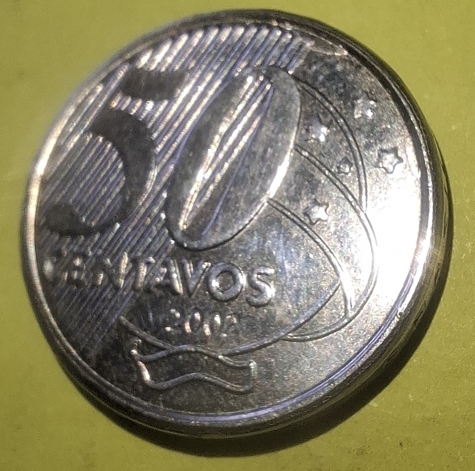 50 Centavos de 2002 do Brasil