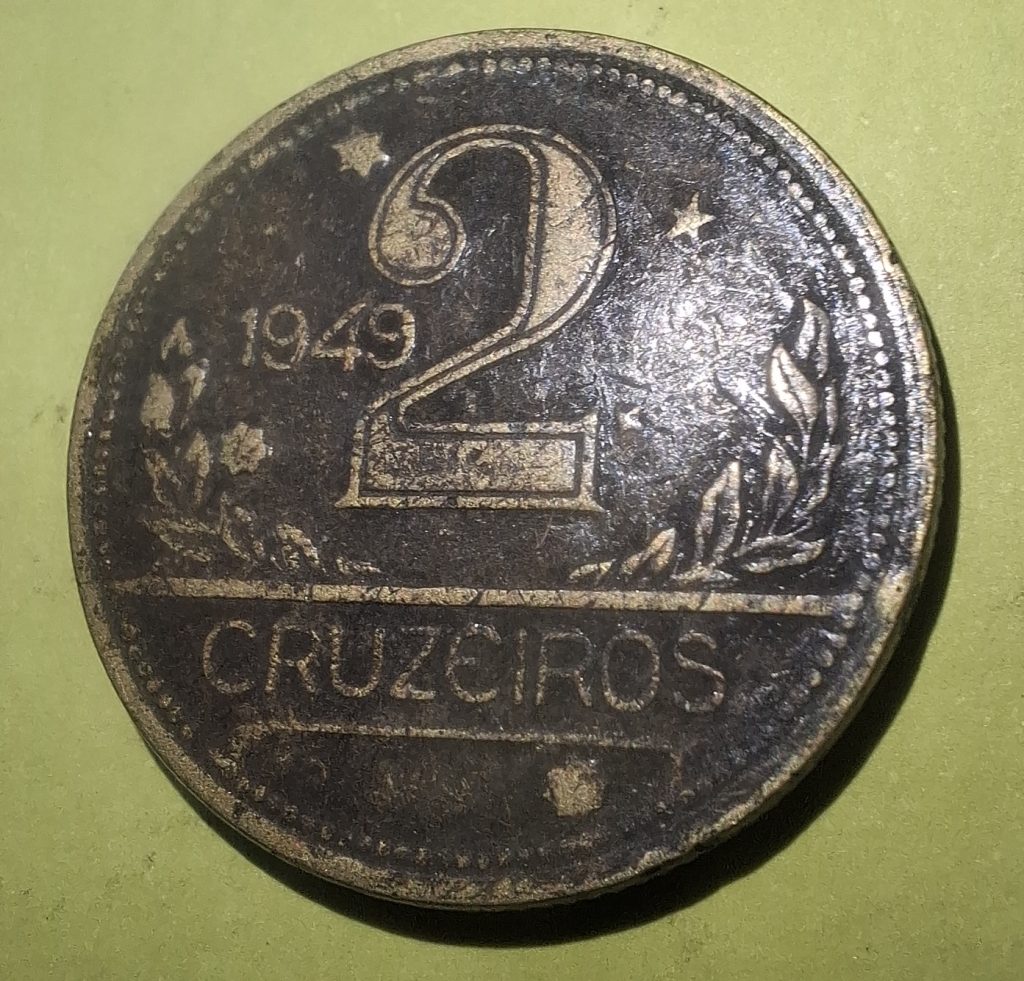 2 Cruzeiros 1949 do Brazil