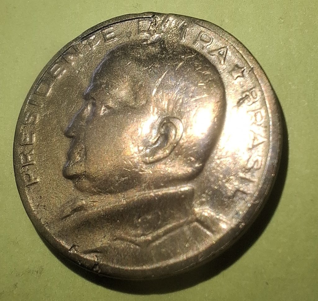 50 centavos 1948 Presidente Dutra do Brasil