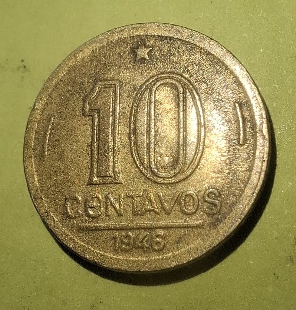 10 centavos 1946 do Brasil