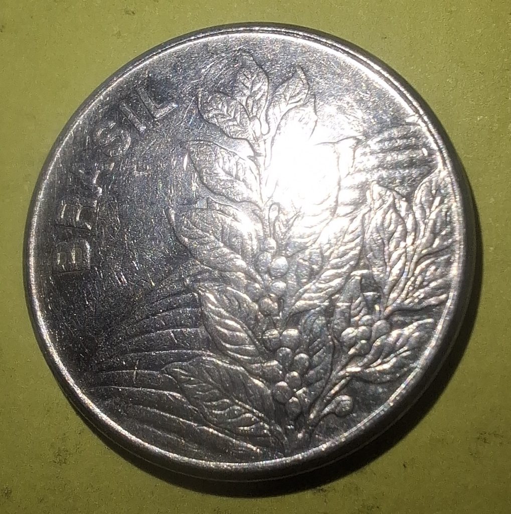 5 Cruzeiros de 1980 do Brasil