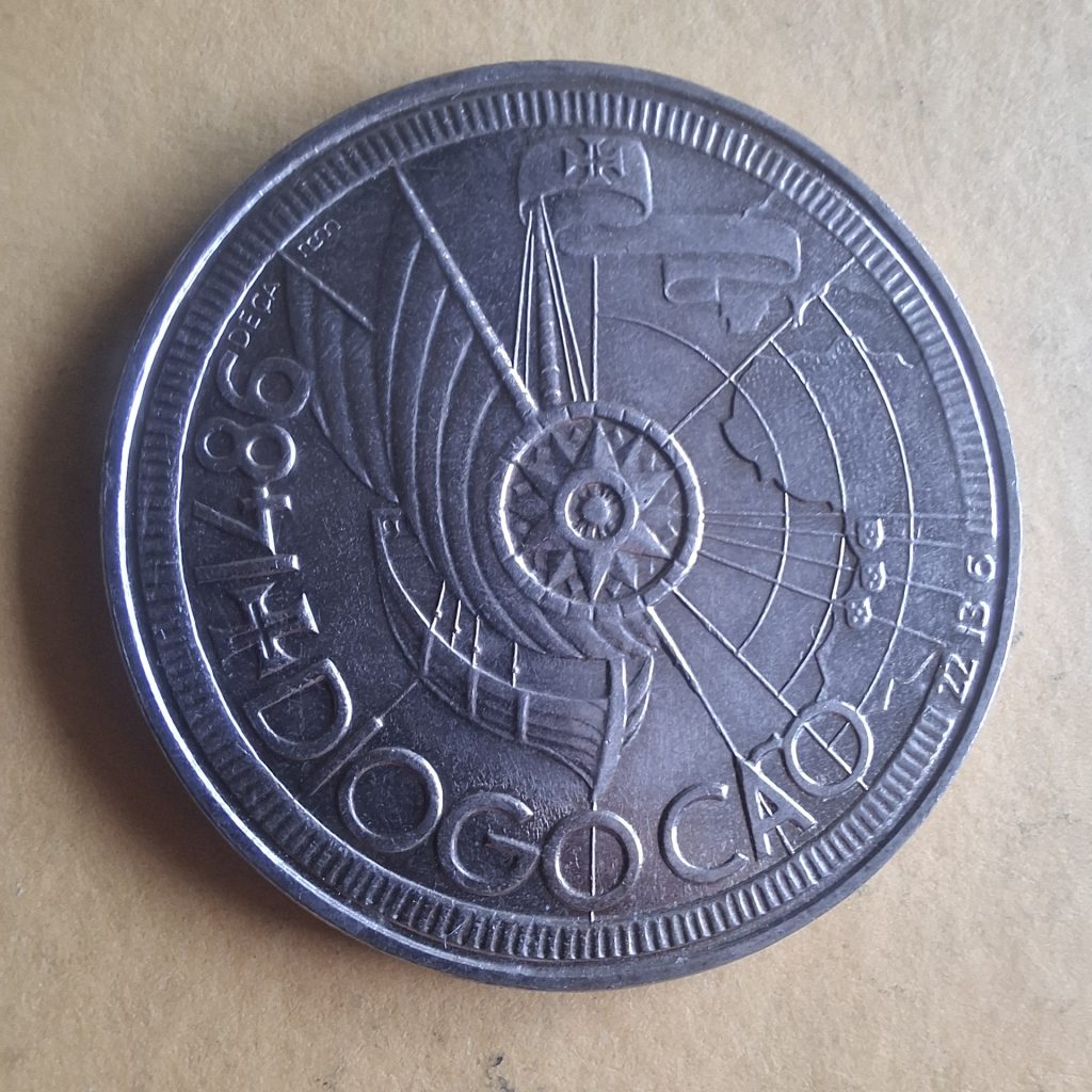 100 Escudos Diogo Cão 1987 de Portugal