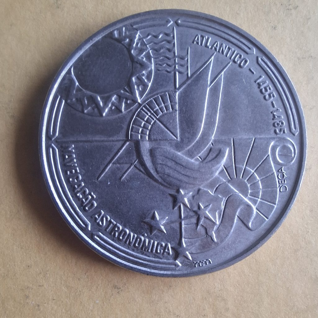 100 Escudos Navegação Astronómica 1990 de Portugal