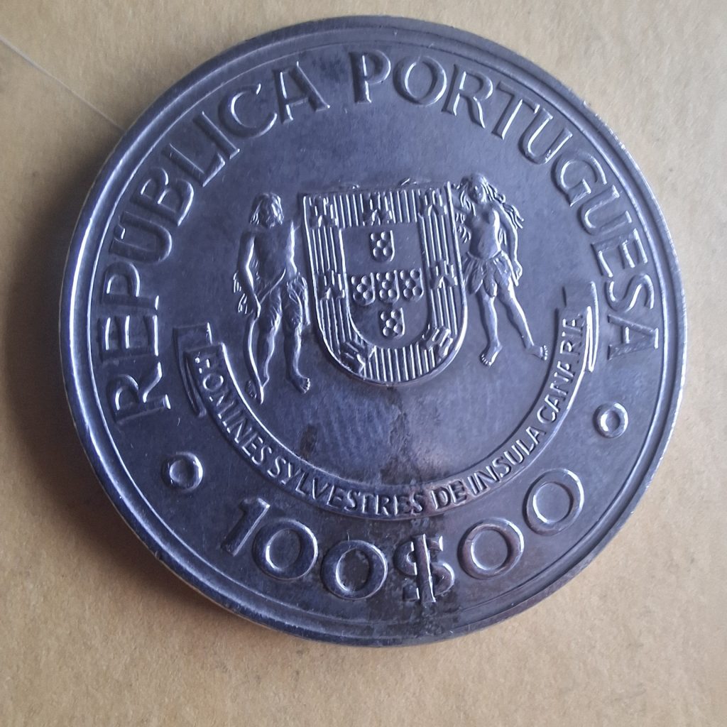 100 Escudos Ilhas Canárias 1989 de Portugal