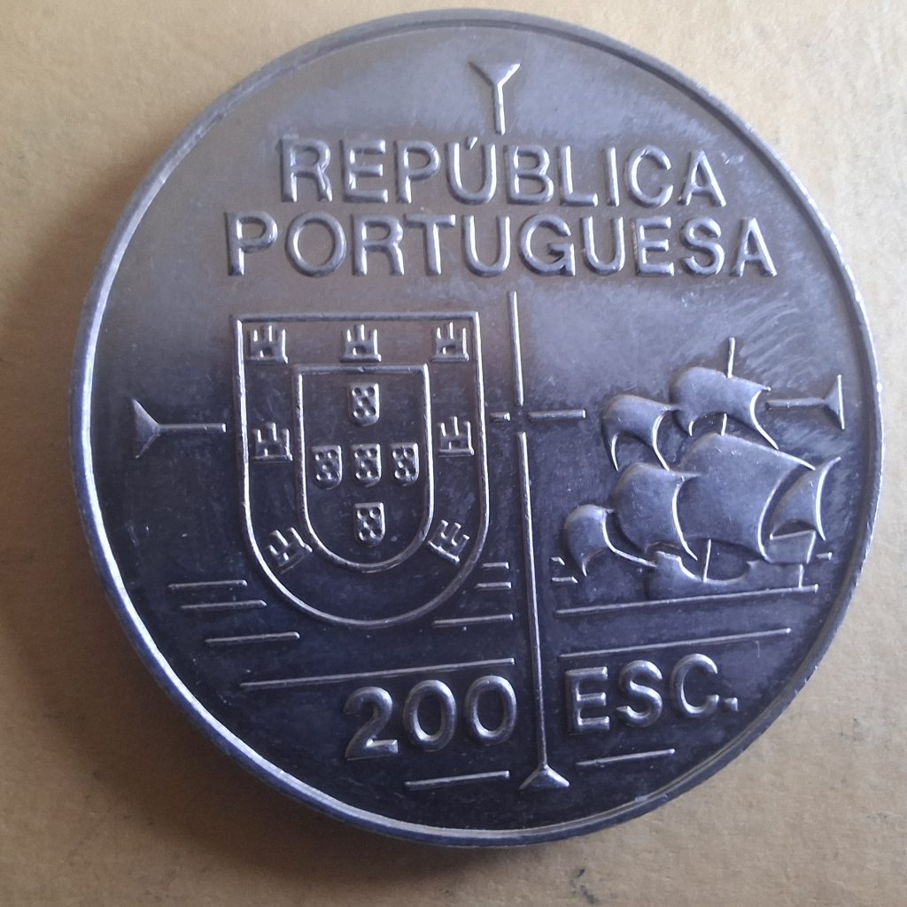 200 Escudos 1993 Califórnia de Portugal