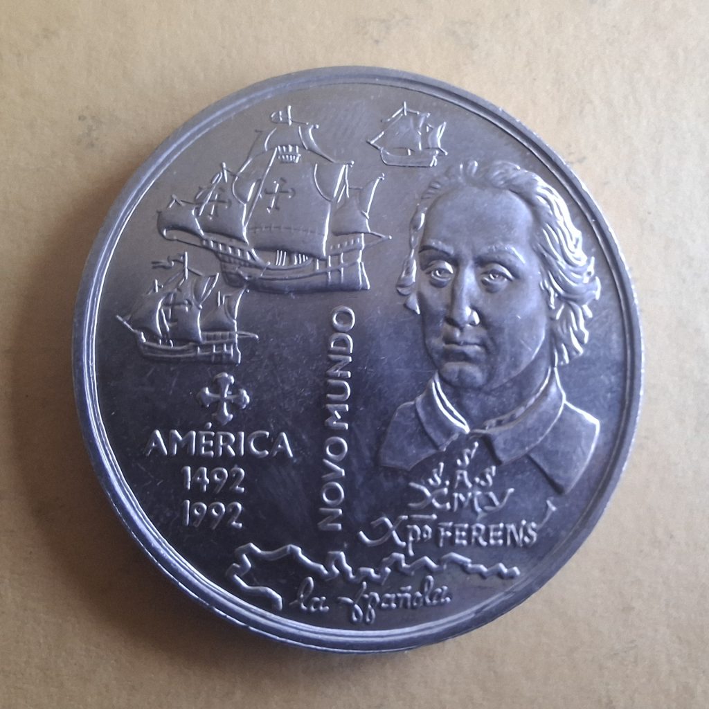 200 Escudos 1992 Novo mundo América de Portugal