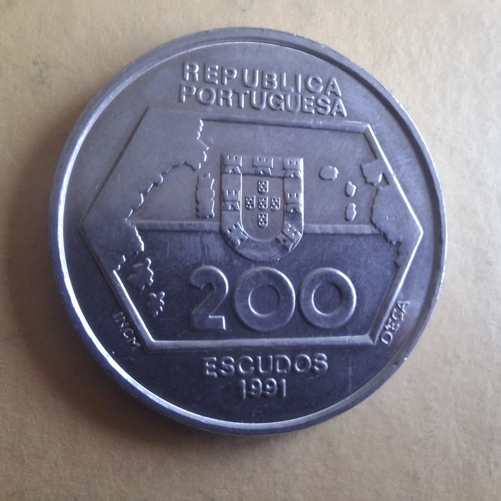 200 Escudos 1991 Navegações para o Ocidente