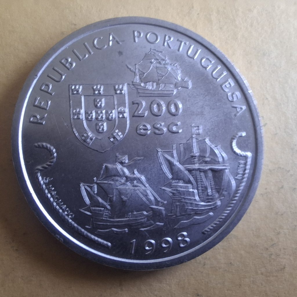 200 Escudos 1998 Vasco da Gama de Portugal