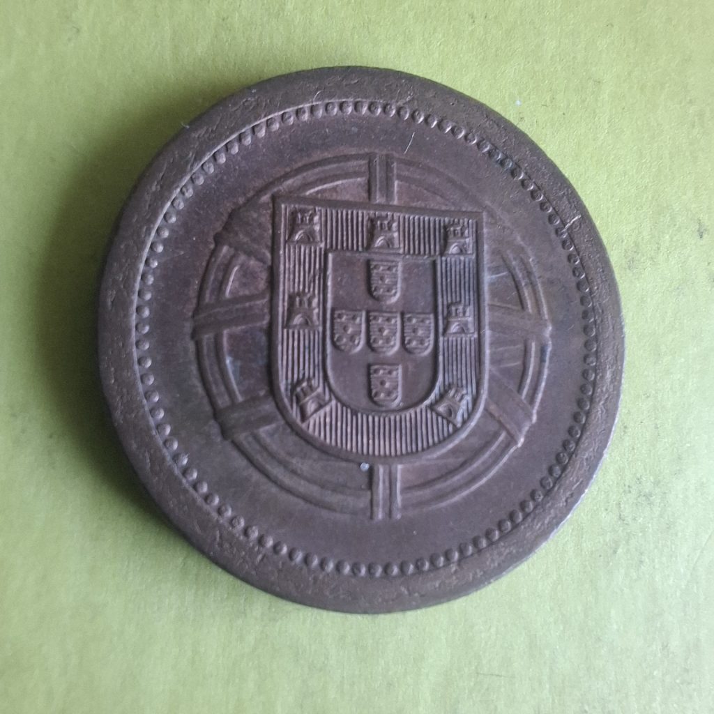 5 centavos de 1921 de Portugal