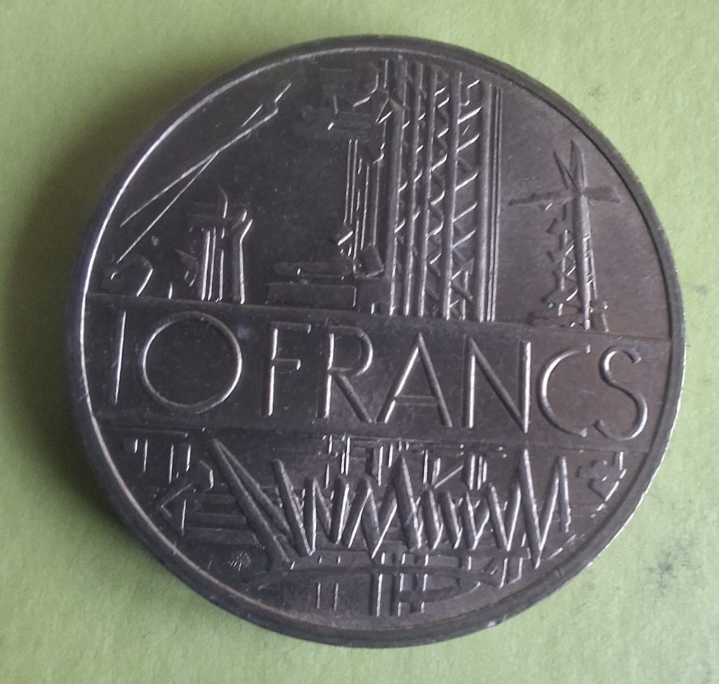 10 Francos de 1980 da França