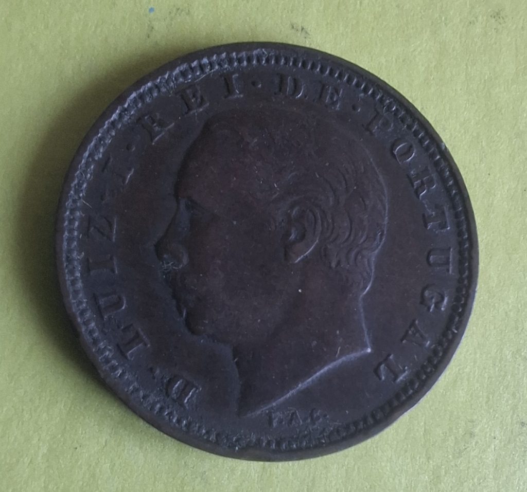 5 Réis 1882 de Portuga
