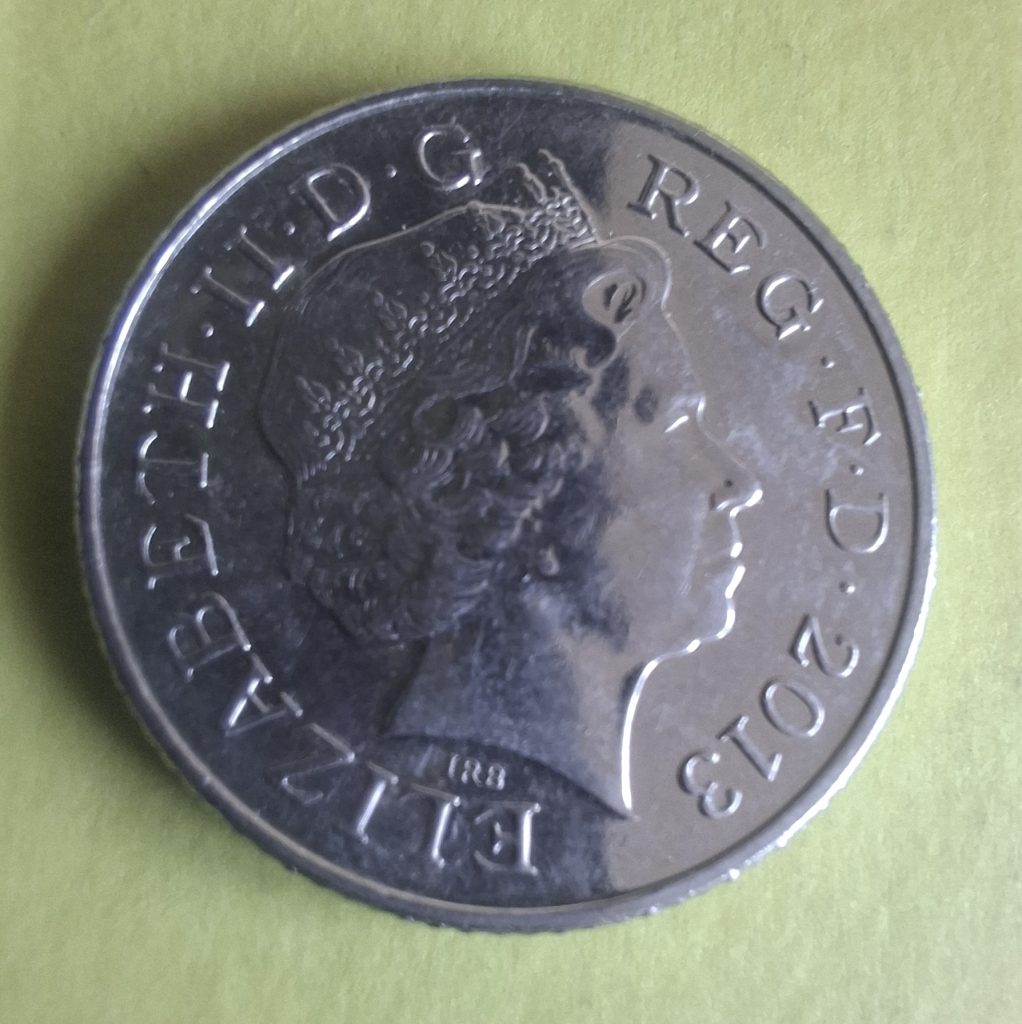 10 Pence 2013 do Reino Unido