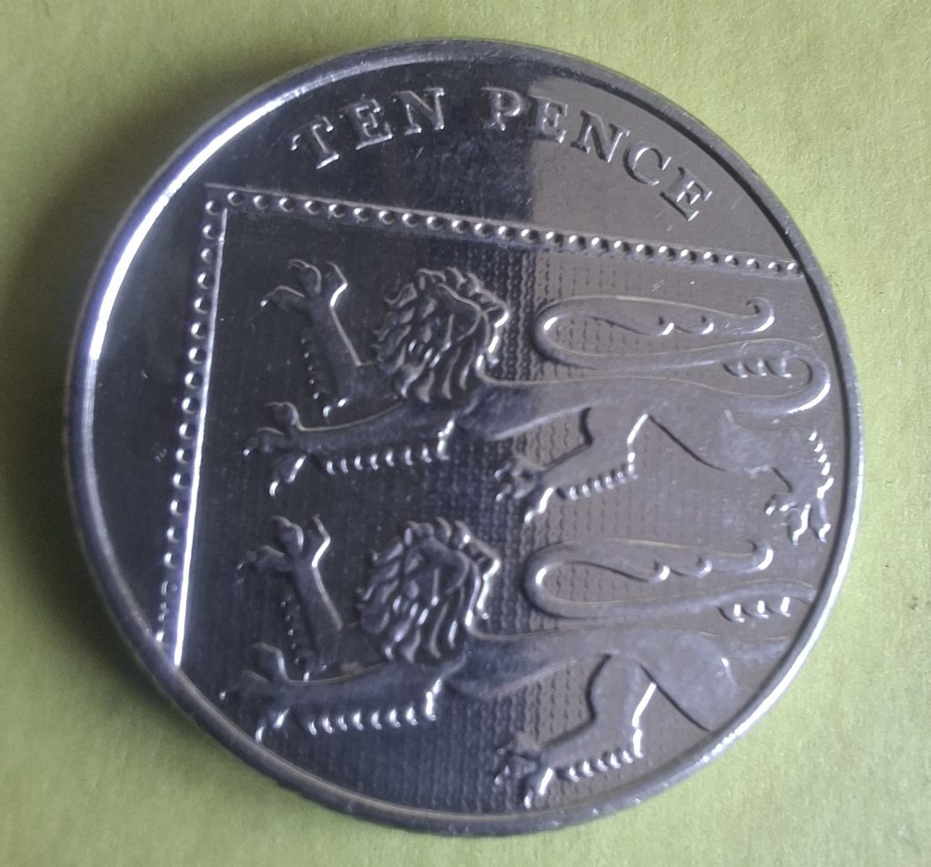 10 Pence 2013 do Reino Unido