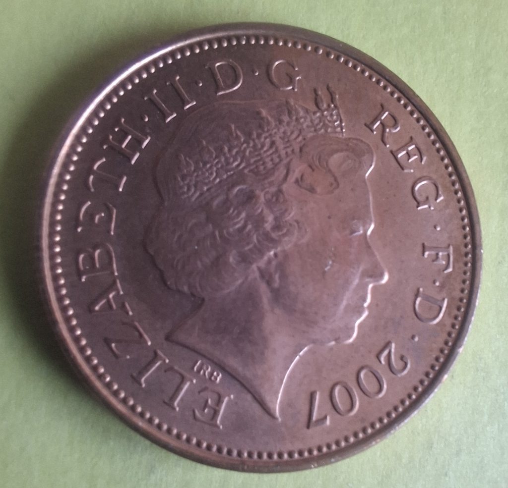 Two Pence de 2007 do Reino Unido
