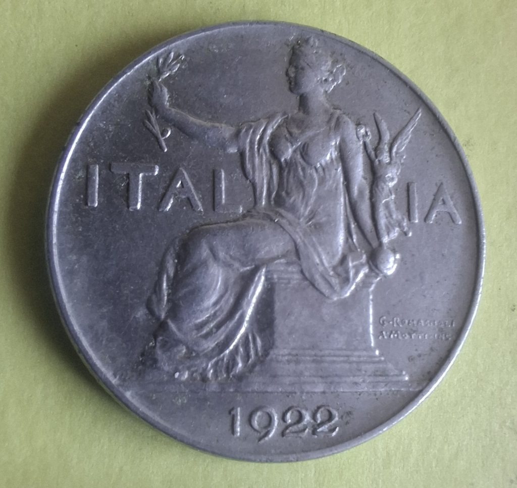 1 Lira 1992 de Itália