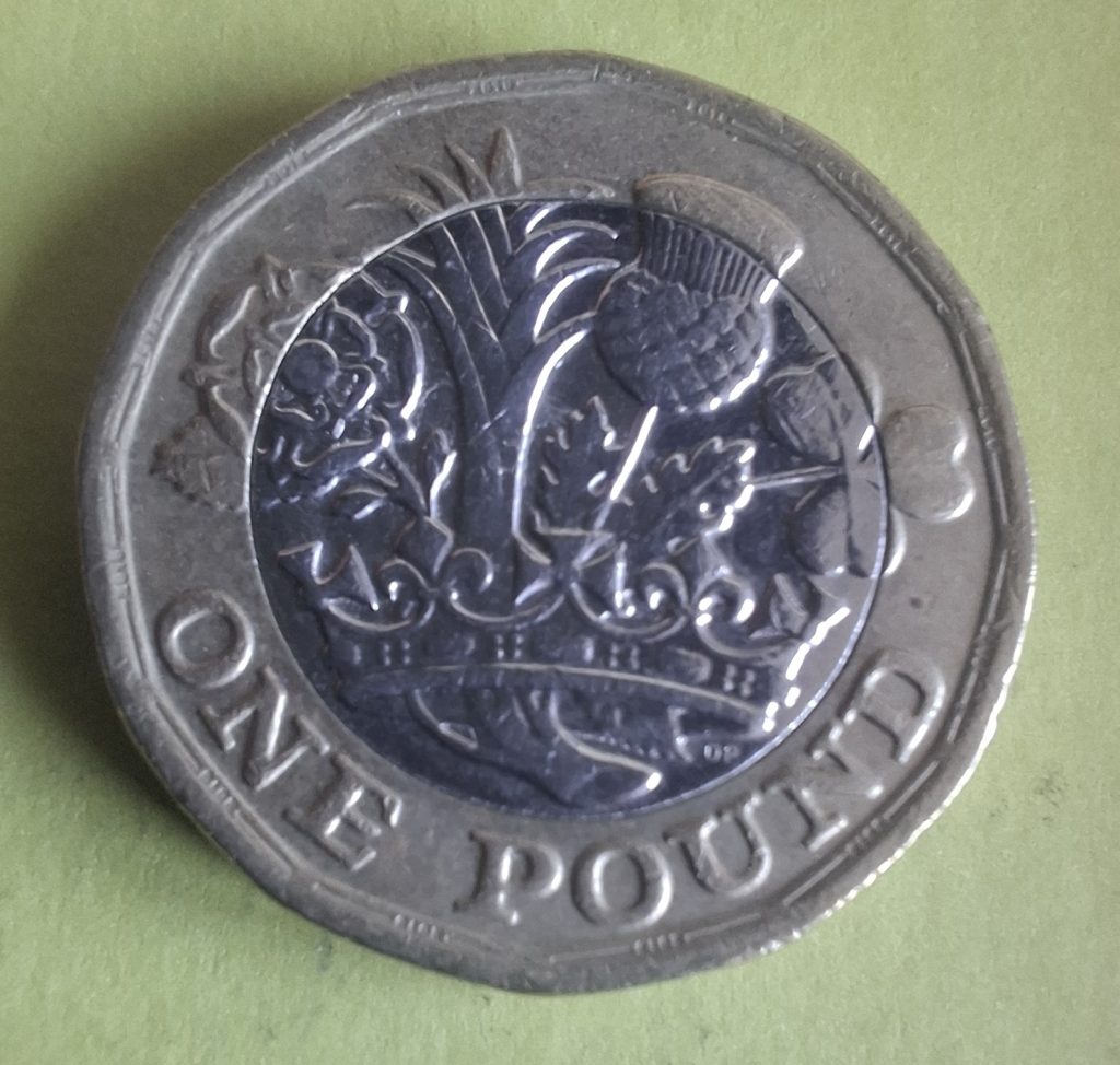 One Pound 2016 do Reino Unido