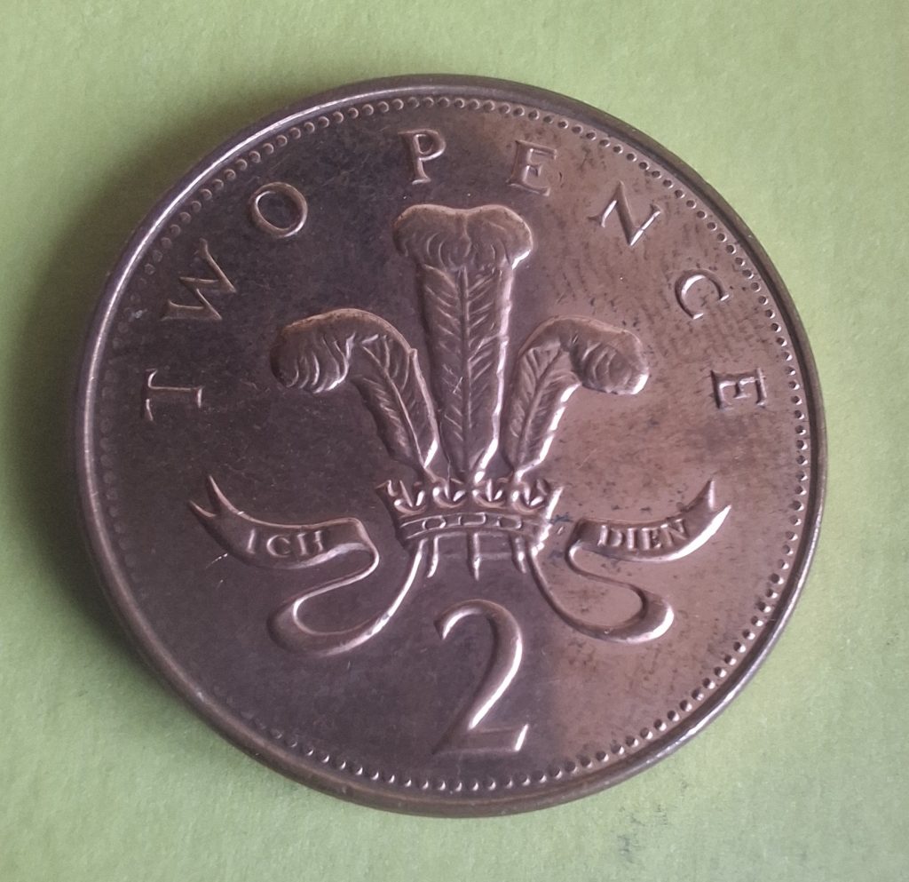 Two Pence 2000 do Reino Unido