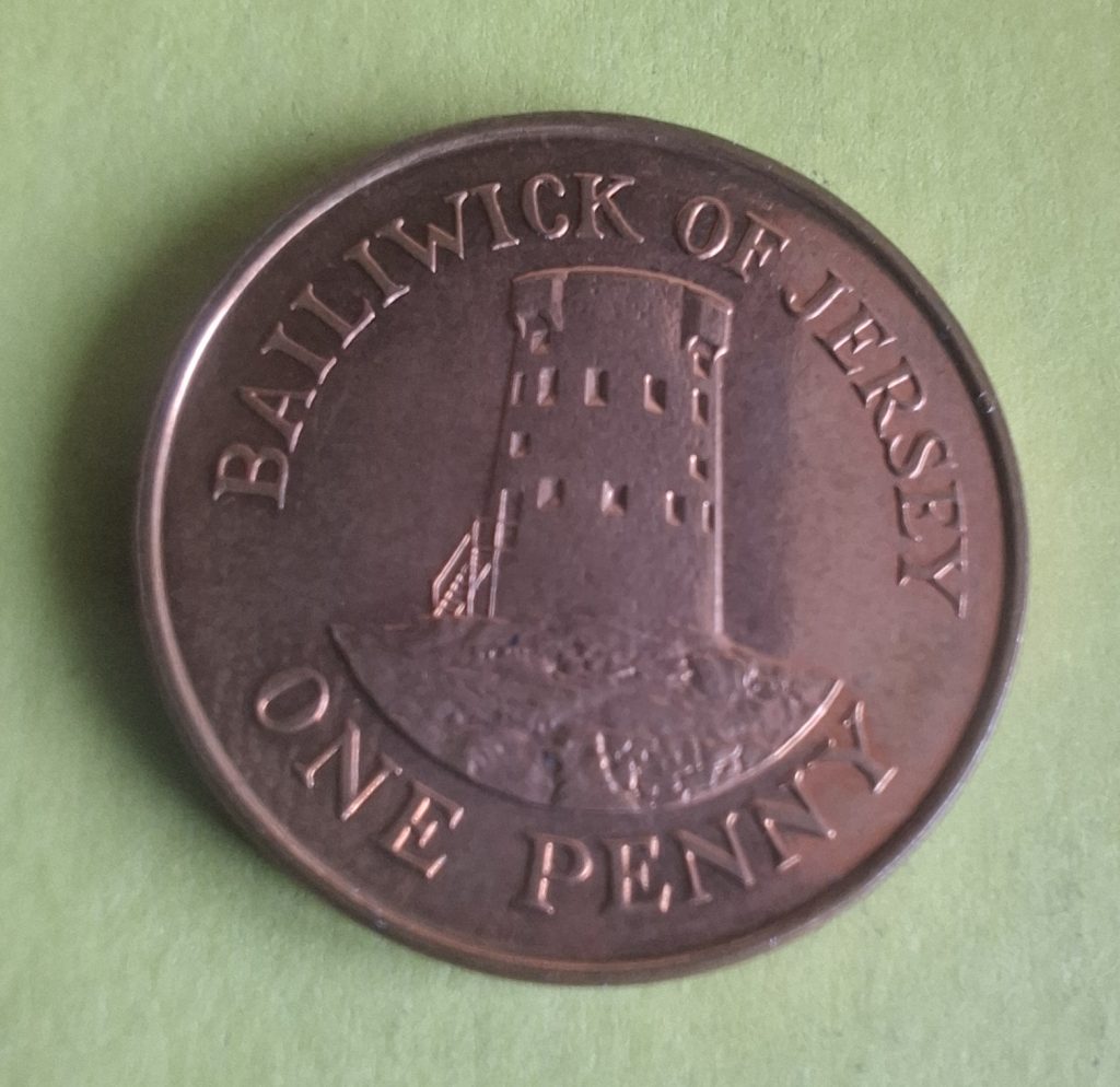 One Penny 1994 de Ilha de Jersey do Reino Unido