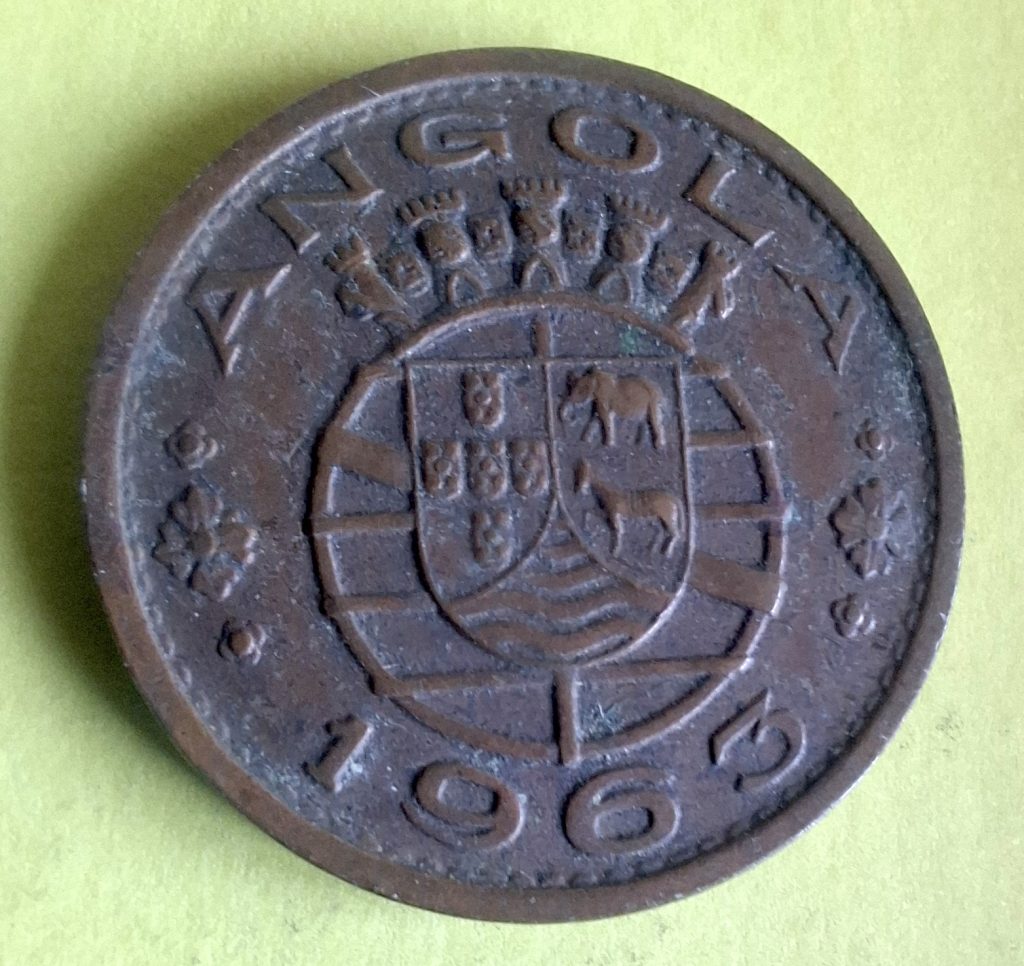 1 Escudo 1963 de Angola