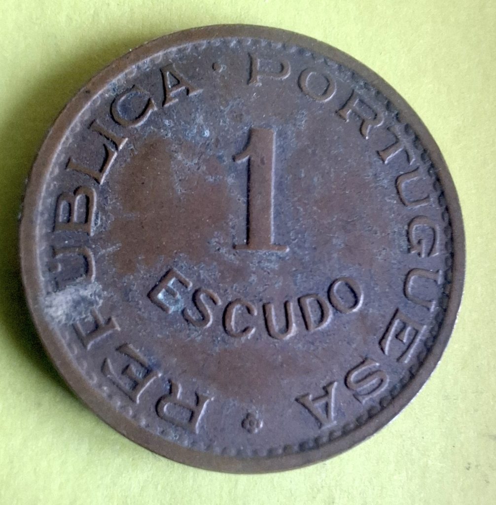 1 Escudo 1963 de Angola