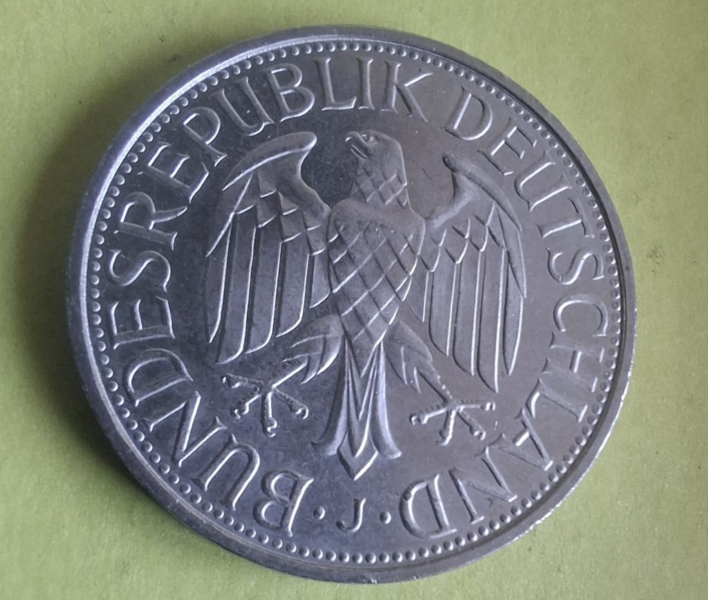 1 Mark 1987 da Alemanha