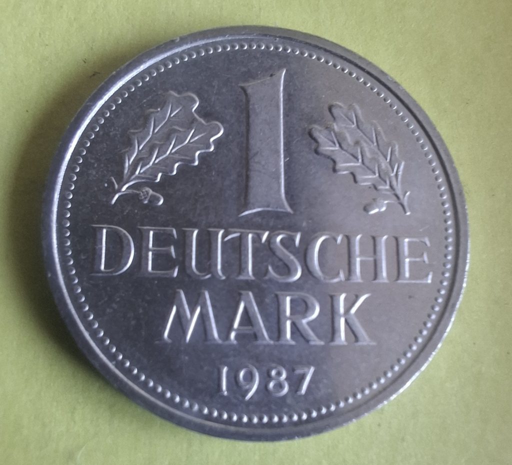 1 Mark 1987 da Alemanha
