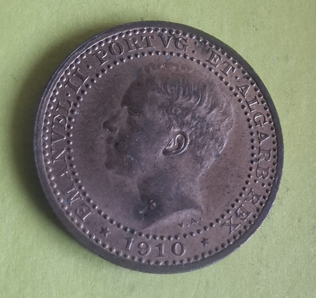 5 Réis 1910 de Portugal