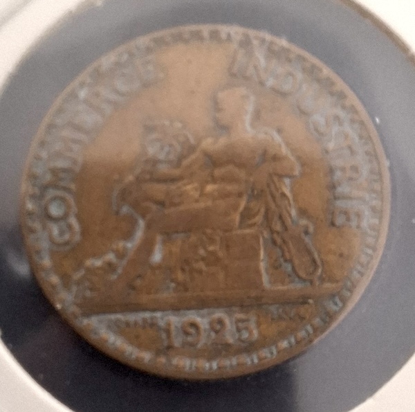 2 Francos de 1925 da França: