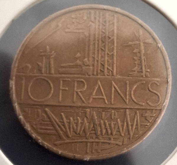 10 Francos de França de 1985
