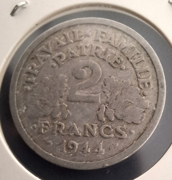 2 Francos de França de 1944