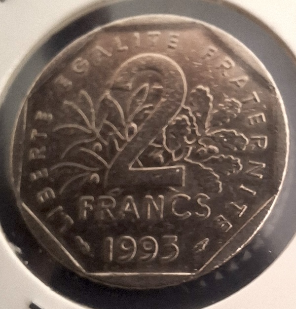 2 Francos 1993 Jean Moulin de França